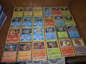 Lot de cartes pokemon mcdo