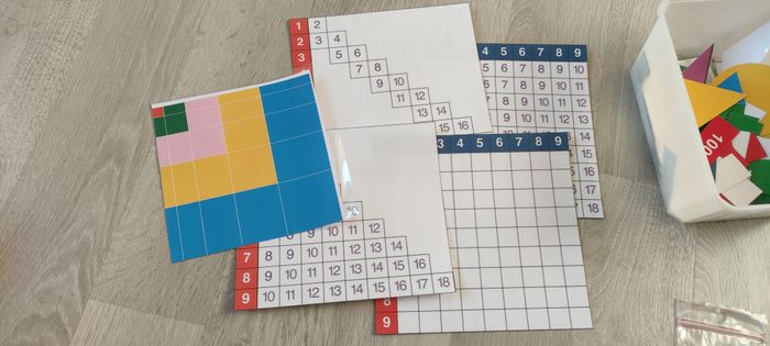 Lot 5 livres reliés + accessoires montessori - photo numéro 2