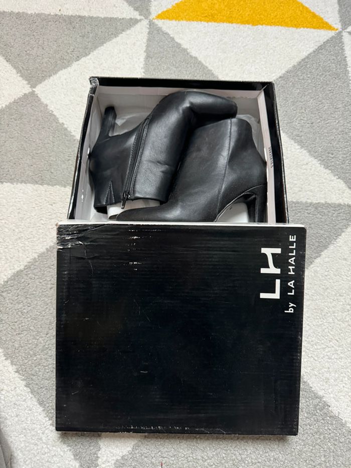 Bottines à talons La Halle Taille 39