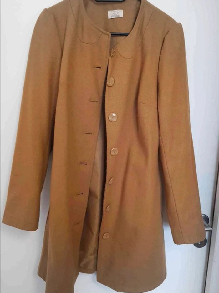 Manteau en laine  taille  42 - photo numéro 2