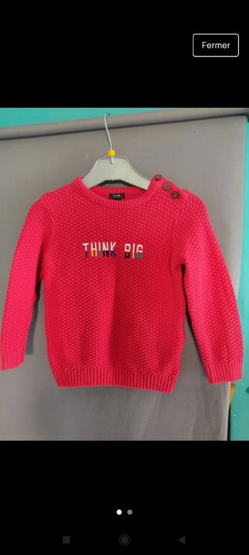 Pull rouge