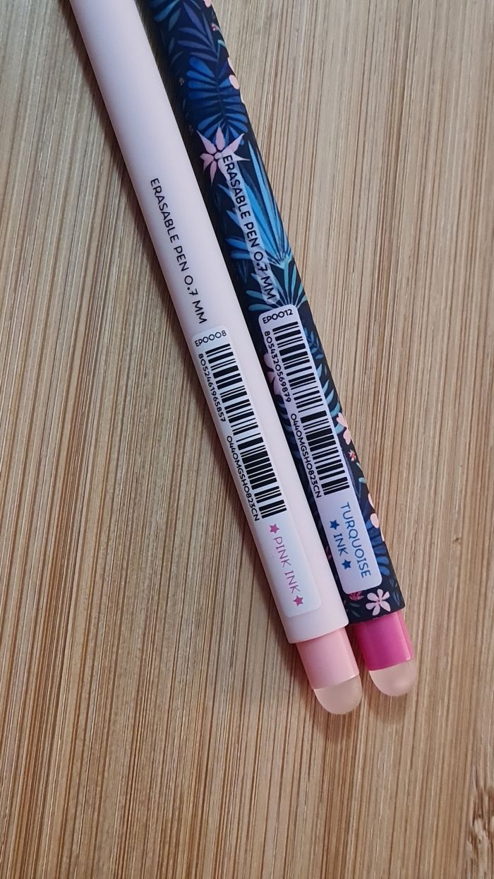 Legami Cochon 🐷+ Fleur 🌸= 2 Stylos Effaçables Neufs - photo numéro 6