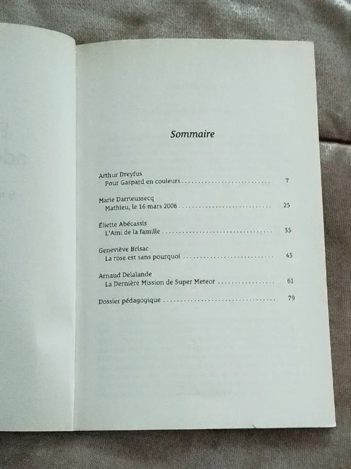 Livre enfances adolescences 5 nouvelles inédites - photo numéro 4