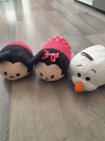 Lot 3 tsum tsum peluche