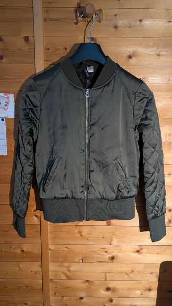 Veste style bombers kaki
