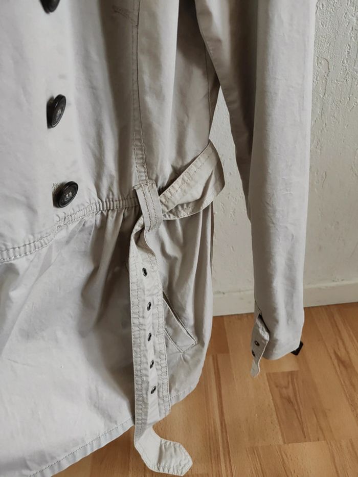 Joli trench beige C&A taille M - photo numéro 7