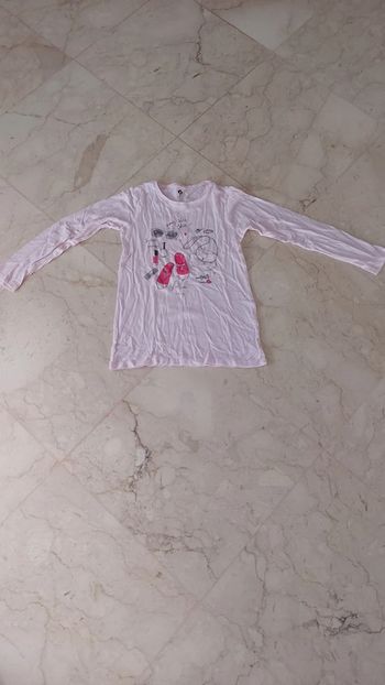 #manu_7896fille8ans t shirt manches longues