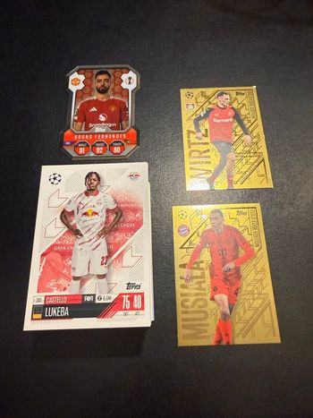 Lot de 100 cartes Foot saison 2024/25
