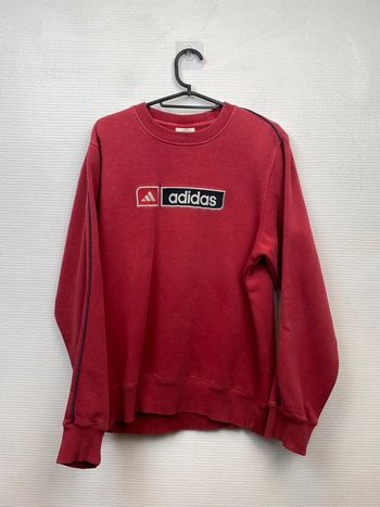 Grew neck Adidas vintage homme S rouge  (2758)