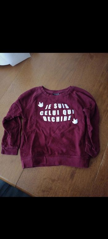 Pull bordeaux