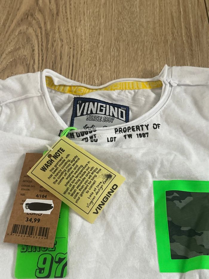 TEE shirt Vingino neuf taille 4 ans - photo numéro 3