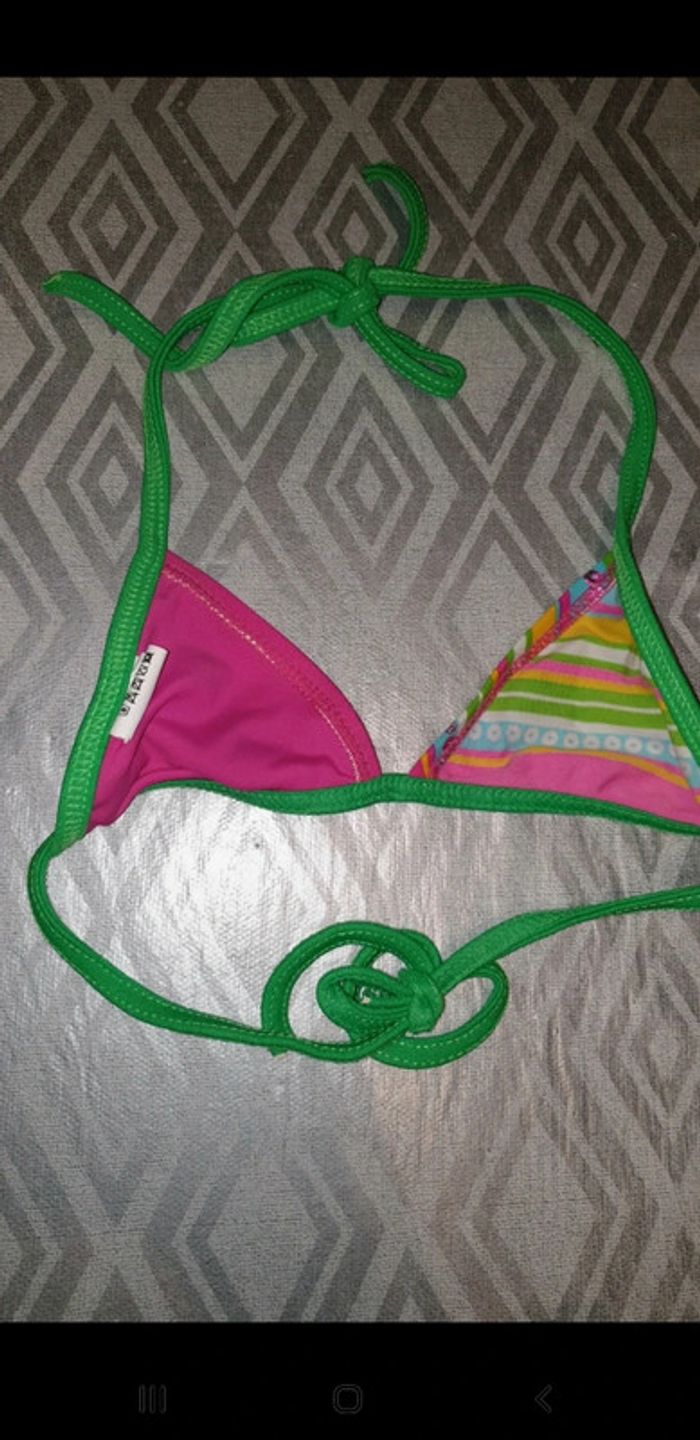 Maillot de bain 2 pièces fille 6 ans neuf - photo numéro 6