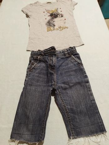 T-shirt & pantacourt