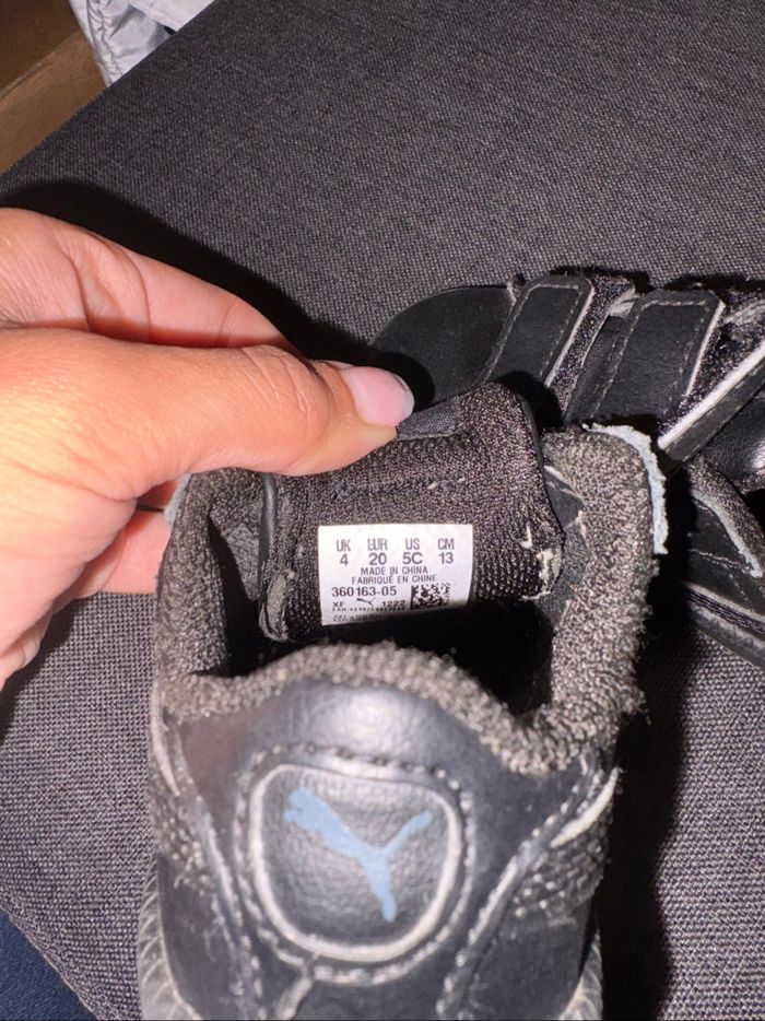 Basket puma noir - photo numéro 3