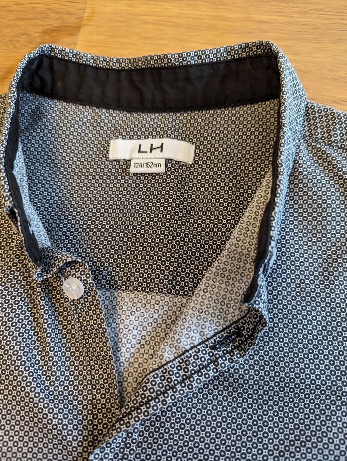 Chemise garçon 12 ans La Halle Parfait état - photo numéro 3