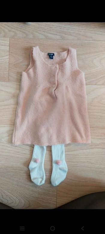 Robe + collant hiver kiabi 6 mois
