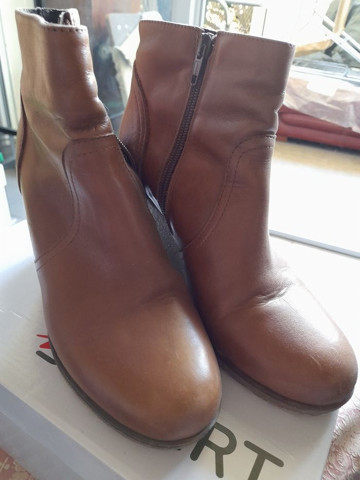 BOTTINES FEMME  " MINELLI" TAILLE  38 - photo numéro 3