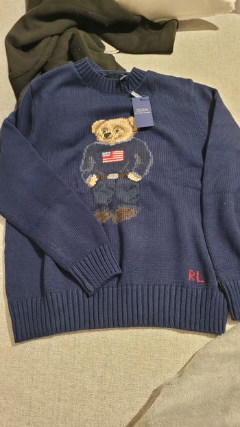 Pull ralph lauren bleu marine