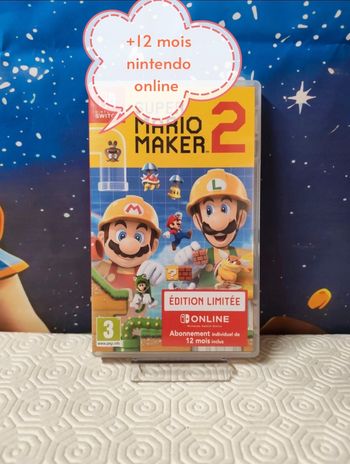Super Mario Maker 2+ online Nintendo 12 mois