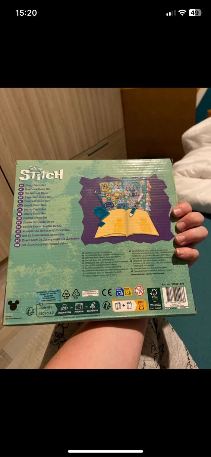 Carnet stitch à décorer - photo numéro 2