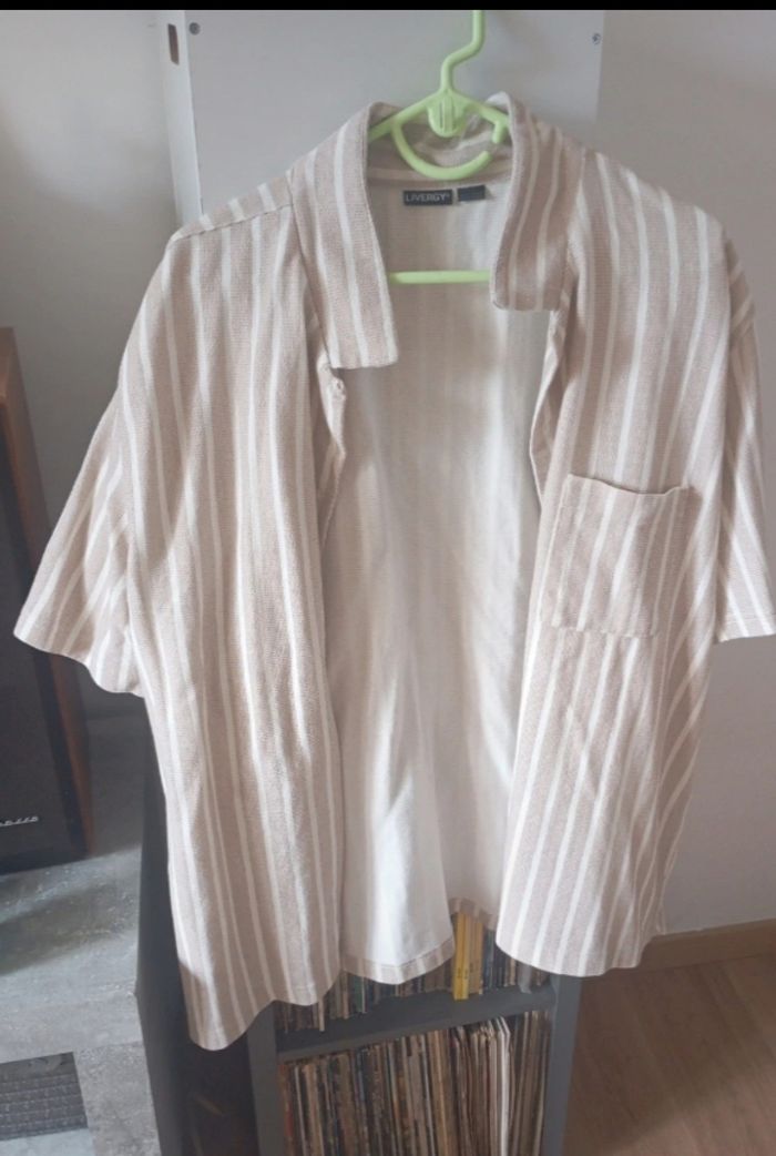 Chemise a rayures homme