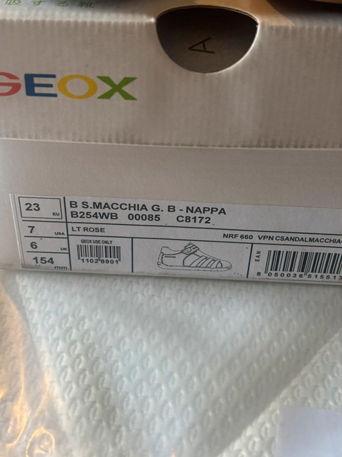 Sandales Geox 23 - photo numéro 3