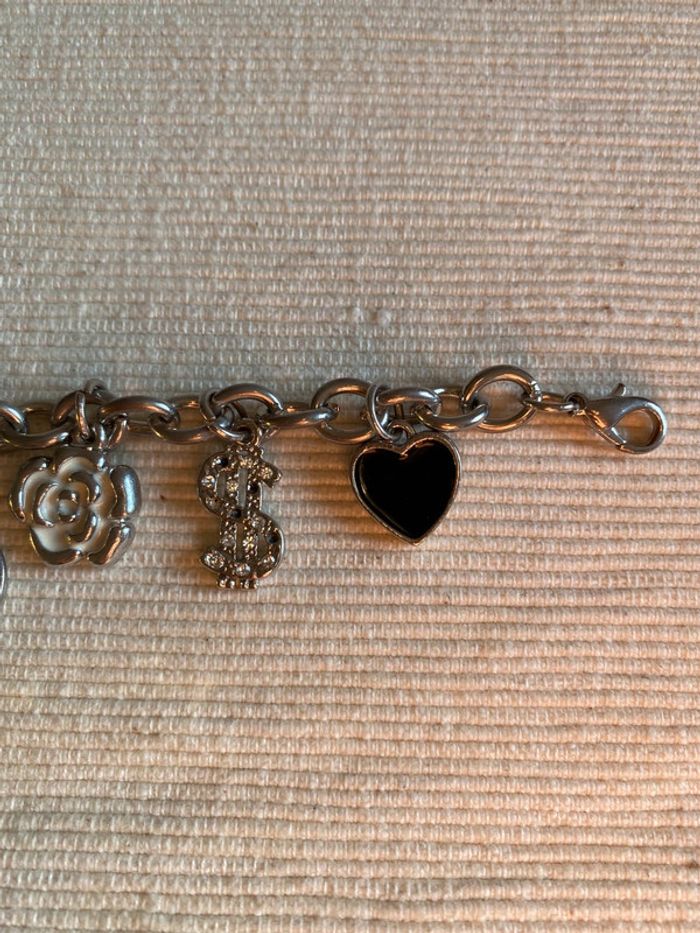 Bracelet avec charms en métal argenté - photo numéro 15