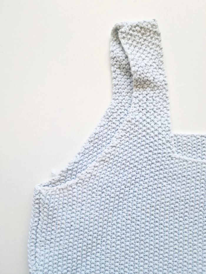 Débardeur en crochet - Fines bretelles - photo numéro 4
