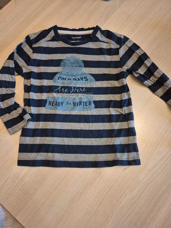 T shirt manches longues garçon 6ans