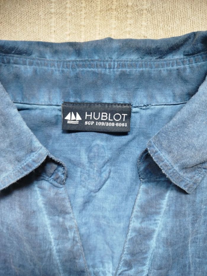 #chemise#bleue#sans manches - photo numéro 4