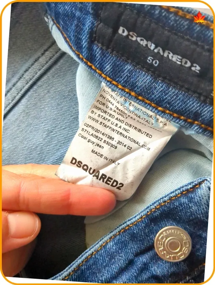 Jeans homme Dsquared2 46 - photo numéro 8