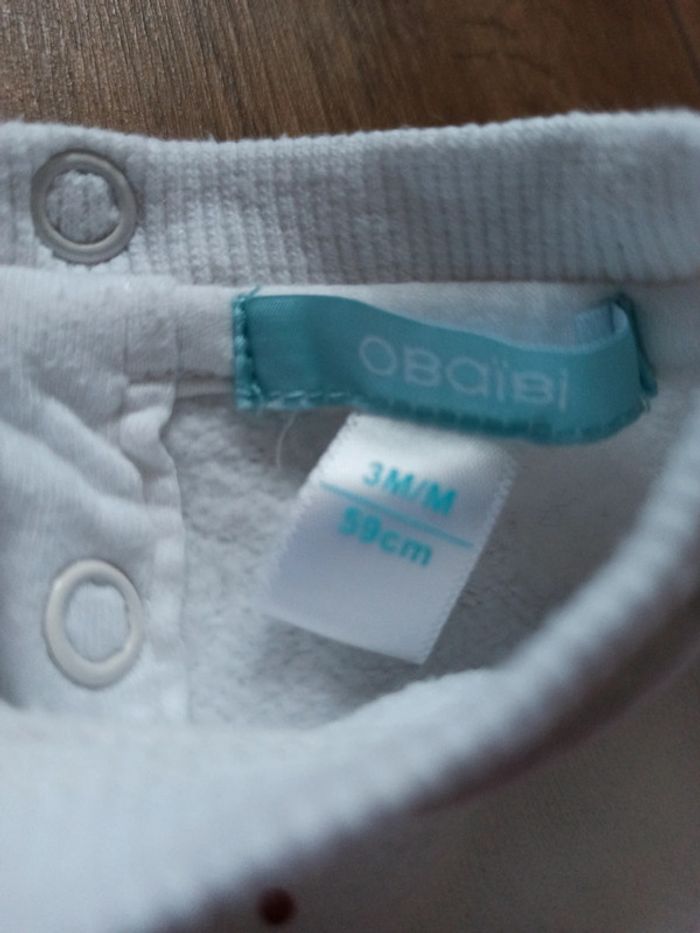 Pull blanc - photo numéro 3