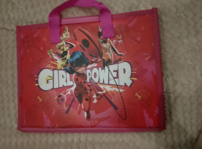 Sacoche, sac transportable - Chat noir et Lady Bug Miraculous - photo numéro 1