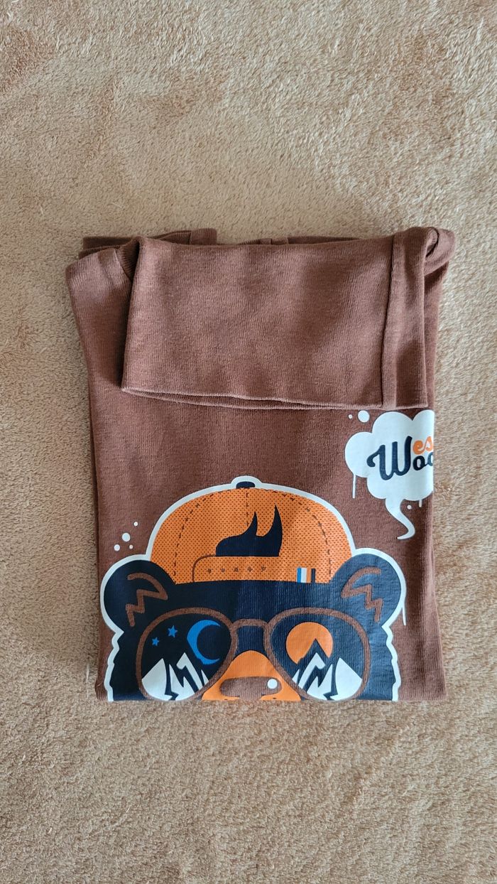 Teeshirt à manches longues et col roulé 8 ans - photo numéro 6