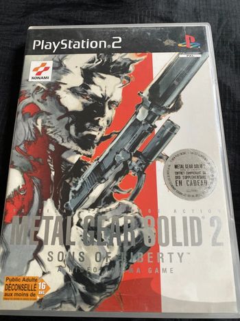 metal gear solid 2 sons of liberty ps2
