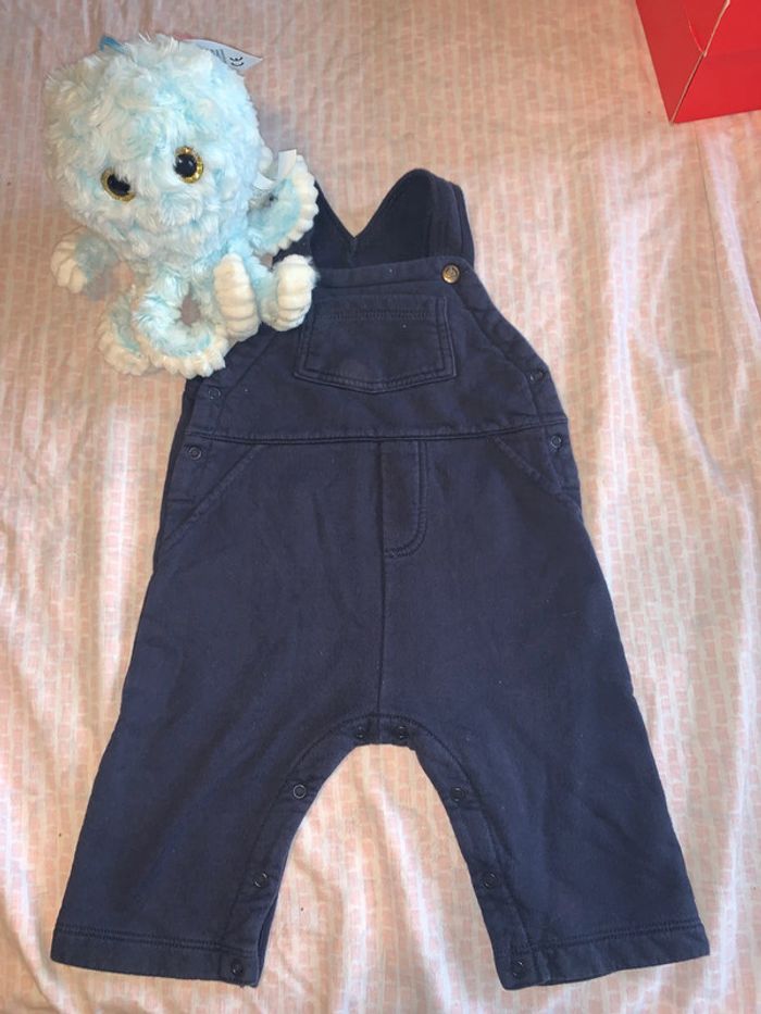 Magnifique salopette bébé garçons petit bateau