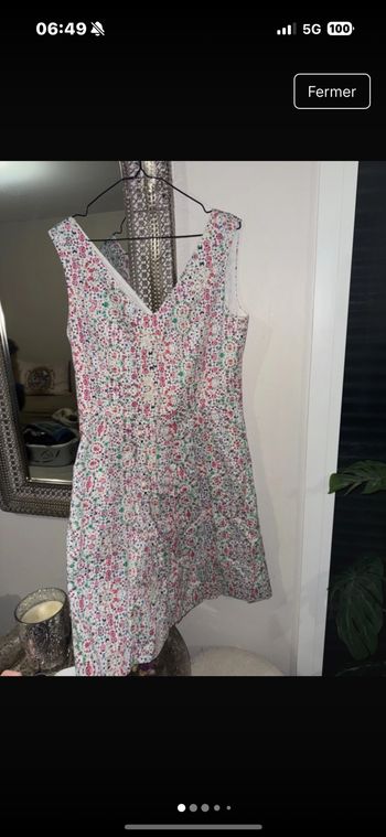 Magnifique robe caroll taille 42