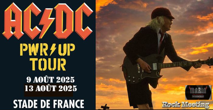 Tickets pour concert AC/DC  au Stade de France -  Billets dispo de suite