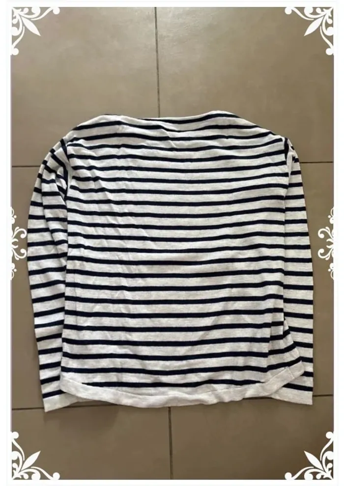 Pull a sequins réversible taille 12ans okaidi - photo numéro 3