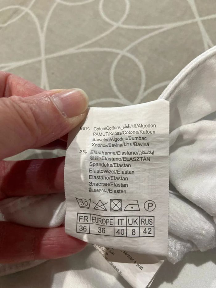 Skinny camaïeu blanc - photo numéro 4