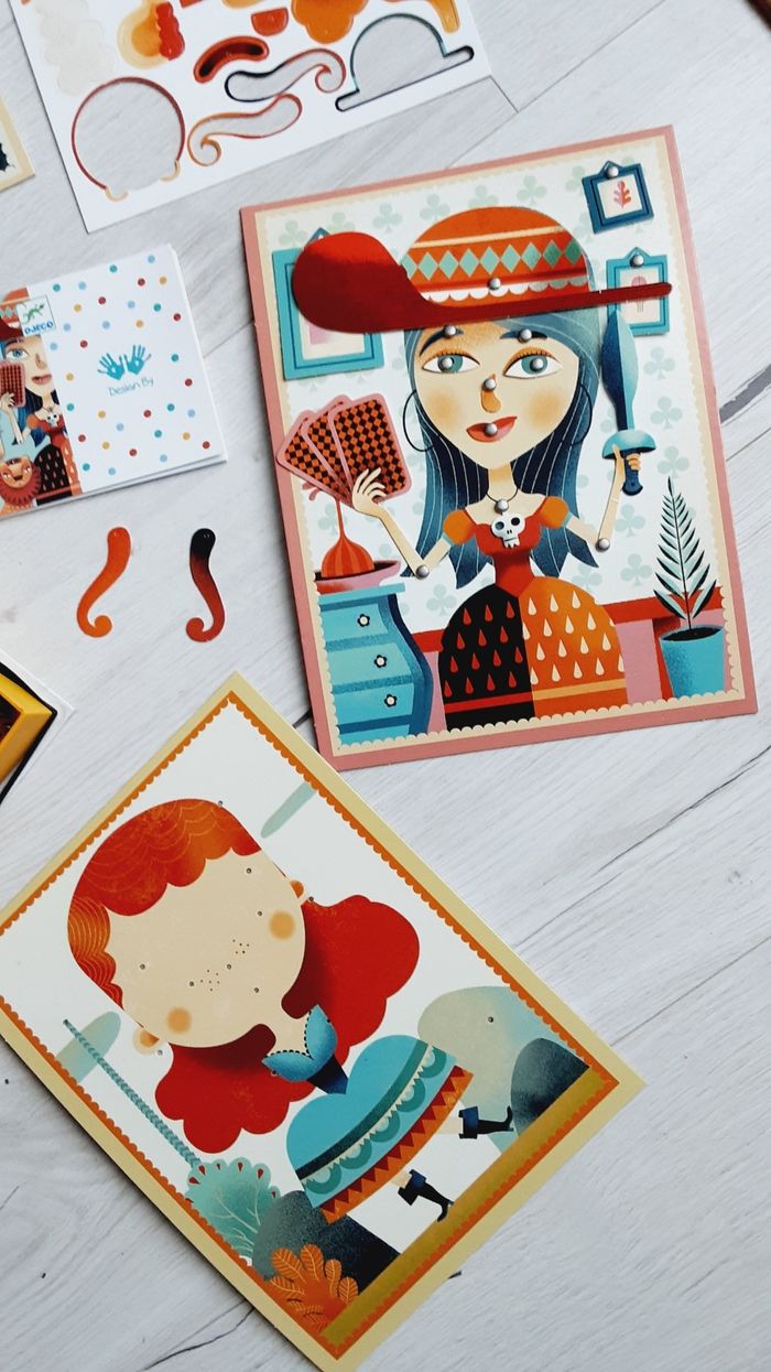 Jeu jouet éducatif Djeco Portraits qui bougent 3 - 6 ans - photo numéro 3