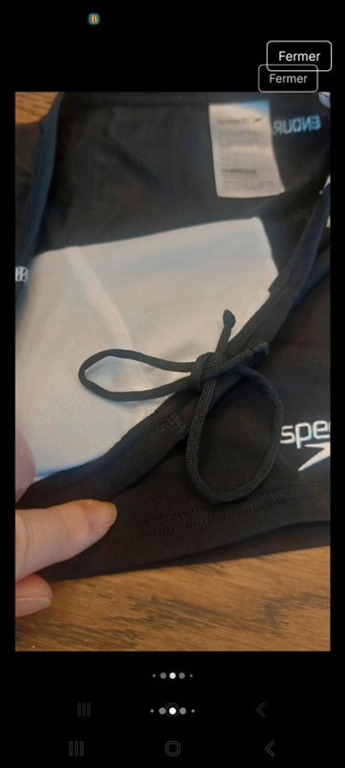 Maillot de bain Speedo noir homme It 46 fr 80 - photo numéro 7