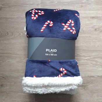 Plaid polaire de noël l'incroyable NEUF