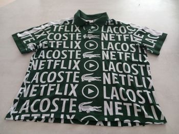 Polo homme Lacoste  netflix