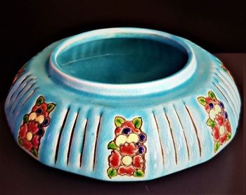 Émaux de Longwy - Vase en émail