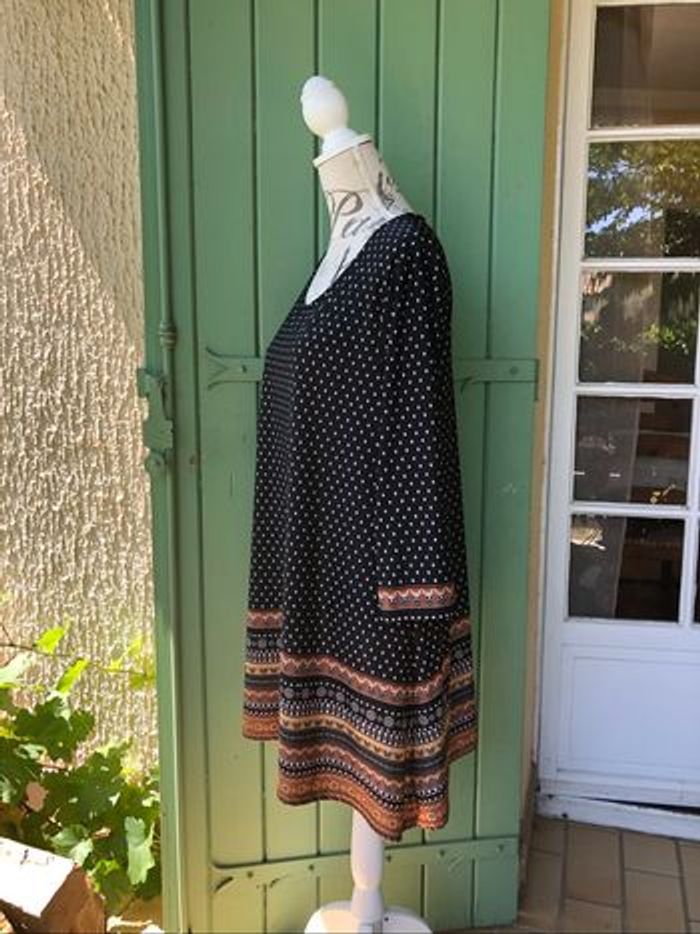 Robe fluide ethnique mexican  40/42 - photo numéro 7