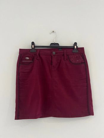 Jupe bordeaux lmv