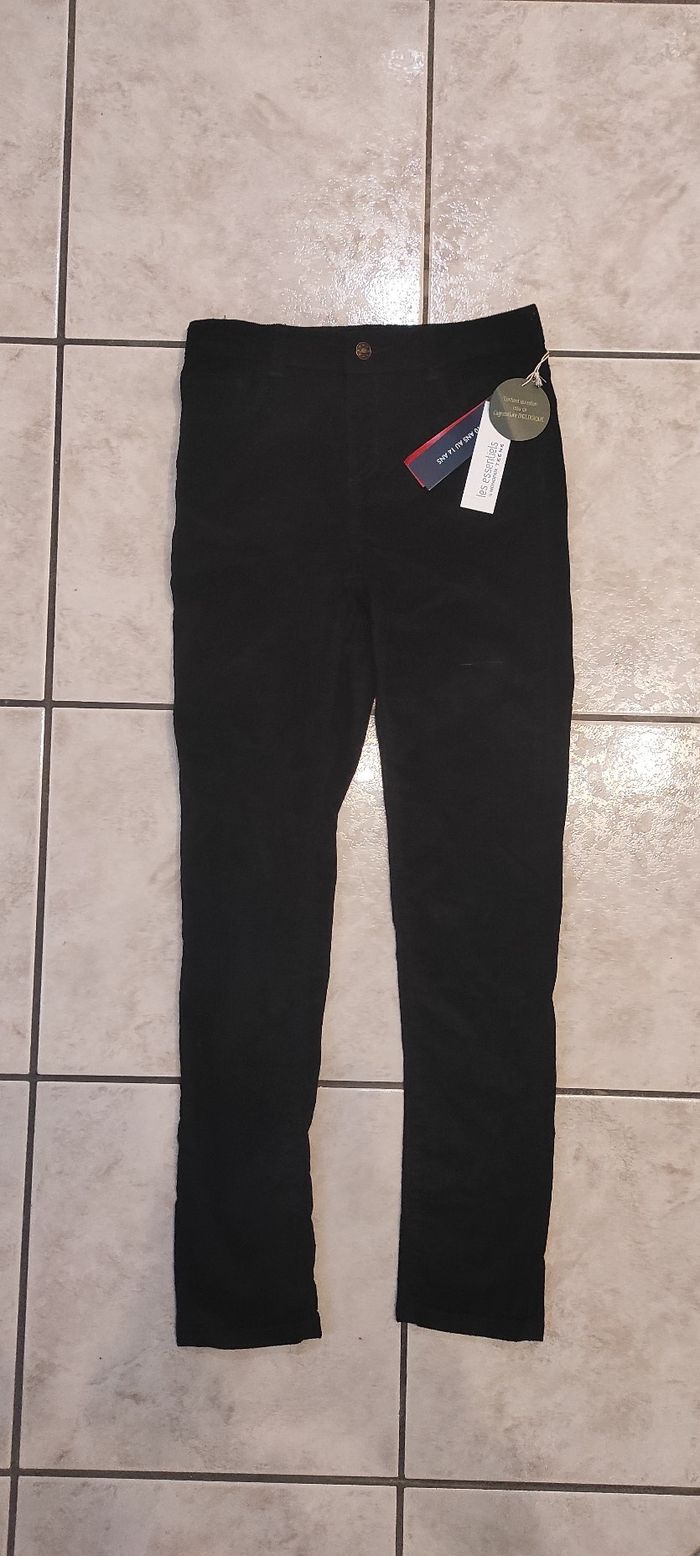 Pantalon en velours enfant fille