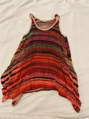 Débardeur coloré vintage love taille unique