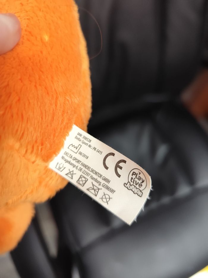 Peluche carotte - photo numéro 6